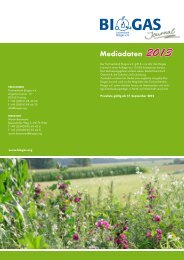 Mediadaten - Fachverband Biogas e.V.