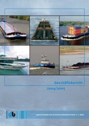 Geschäftsbericht 2004/2005 - Bundesverband der Deutschen ...