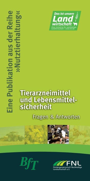 Eine Publikation aus der R eihe »Nutztierhaltung« - Bundesverband ...
