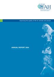 ANNUAL REPORT 2004 - Bundesverband für Tiergesundheit