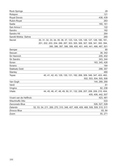 Fohlenschaukatalog Warmblut 2018