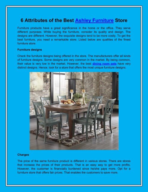 Best way 2024 furniture store
