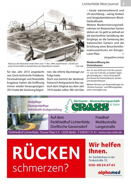 Lichterfelde West Journal Jun/Jul 2018