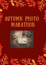 autumn photo marathon