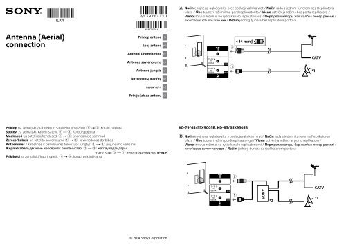 Sony KD-85X9505B - KD-85X9505B D&eacute;pliant Kazakh