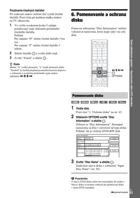 Sony DAR-X1R - DAR-X1R Istruzioni per l'uso Slovacco