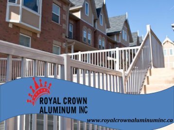 Outdoor Aluminum Railings Toronto