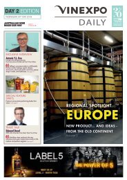 Vinexpo Daily 2018 - Day 2 Edition