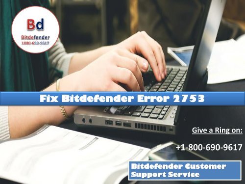 Fix Bitdefender Error 2753