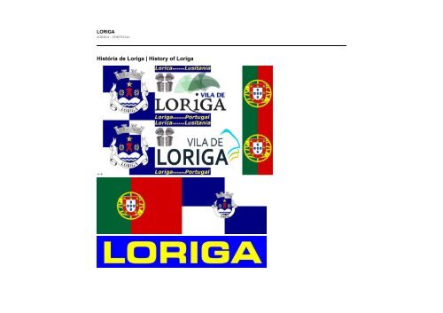 História da vila de Loriga _ History of the town of Loriga _ LORIGA - PORTUGAL