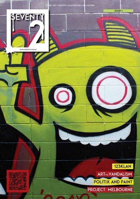 Street Art Magazine Concept