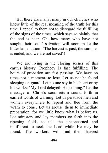 Testimonies for the Church, Volume 8 - Ellen G. White