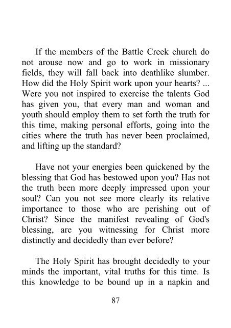 Testimonies for the Church, Volume 8 - Ellen G. White