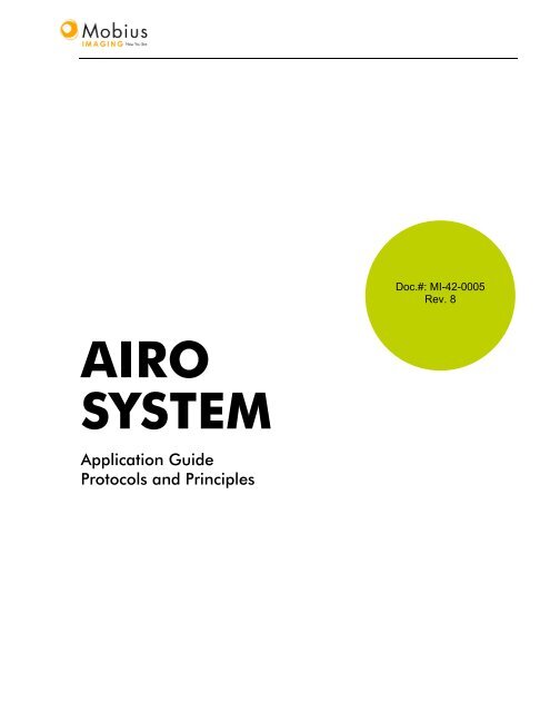 AIRO Application Guide Protocols &amp; Principles