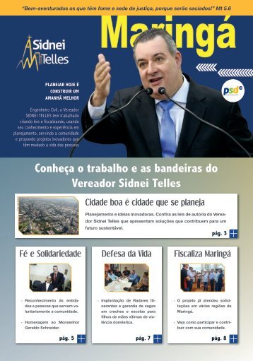 Prestação de Contas do Vereador Sidnei Telles 1ºQuadr.2018