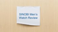 Sinobi Watch Review