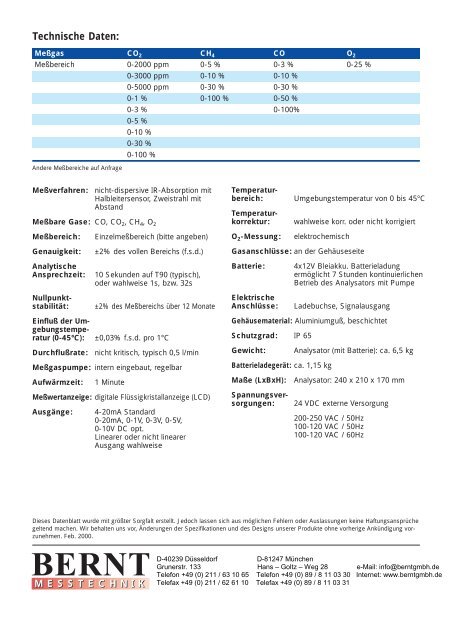 Bernt DGA3 neu (Page 1) - Bernt GmbH