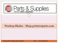 Buy Washup Blades at-Shop.PrintersParts