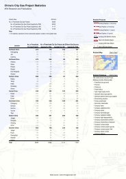 Project Statistics - China City Gas English