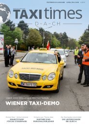 Taxi Times DACH Österreich - April 2018