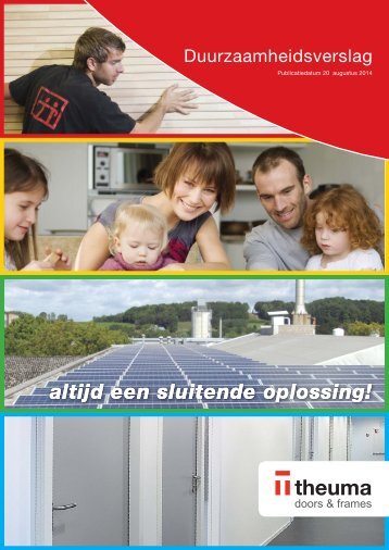 Theuma Duurzaamheidsverslag 2013 - NL