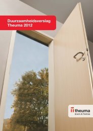 Duurzaamheidsverslag Theuma 2012