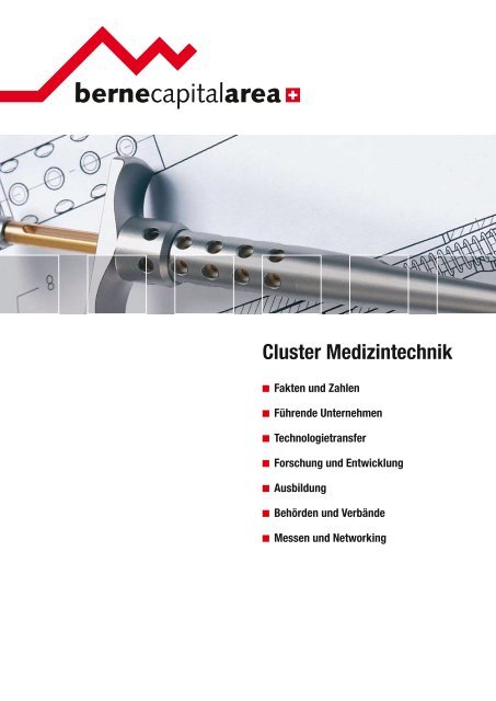 Broschüre "Cluster Medizintechnik" - Bern