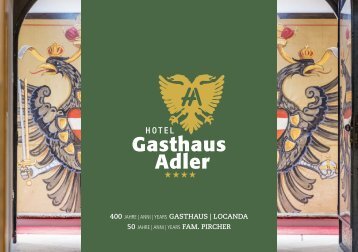 Hotel Adler Brochure
