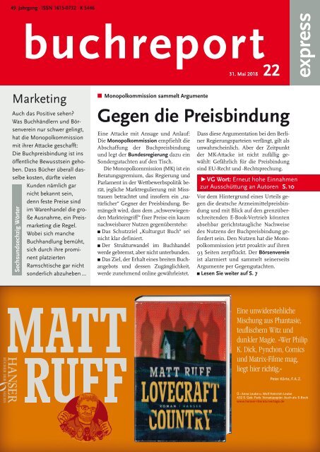 buchreport.express 22/2018