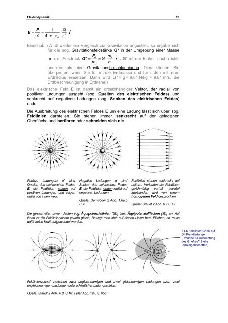 Elektrodynamik und Optik - Fachbereich Physik der Universität ...