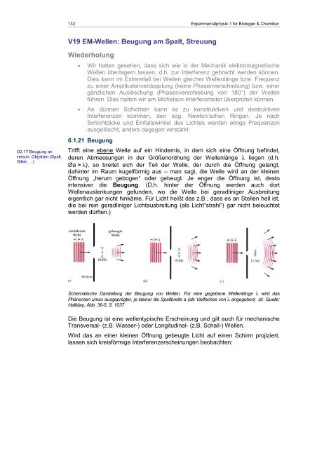 Elektrodynamik und Optik - Fachbereich Physik der Universität ...