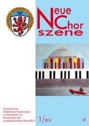 NeueChorszene 28  - Ausgabe 1/2018