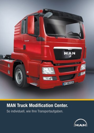 Broschüre MAN Truck Modification Center (2 MB PDF