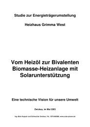 Studie zur Energieträgerumstellung Heizhaus Grimma West Vom ...