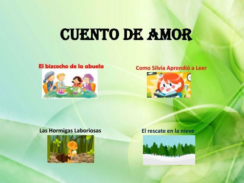 CUENTOS DE AMOR