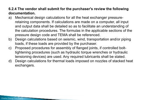 Understanding Heat Exchanger Reading 03b- The ARAMCO Std.