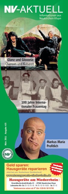 100 Jahre Interna tionaler Frauentag - Werbering Neukirchen-Vluyn