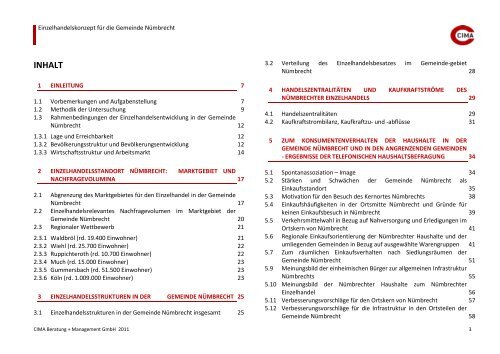 er- gebnisse der telefonischen haushalts - Gemeinde Nümbrecht