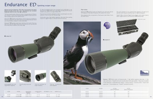 Hawke Sport Optik - Katalog 2010 - HS Imaging