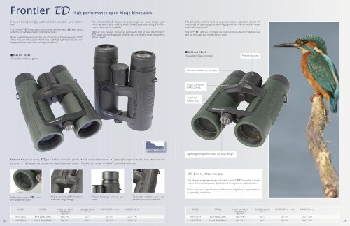 Hawke Sport Optik - Katalog 2010 - HS Imaging