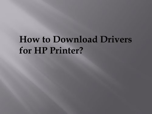 what hp driver for mac to use what hp driver for mac to use