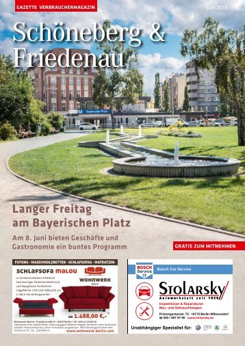 Gazette Schöneberg & Friedenau Juni 2018