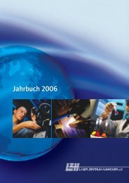 Jahrbuch 2006 - Laser Zentrum Hannover eV