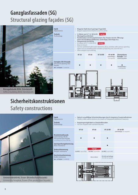 (SG) Structural glazing façades - HUECK + RICHTER Aluminium ...