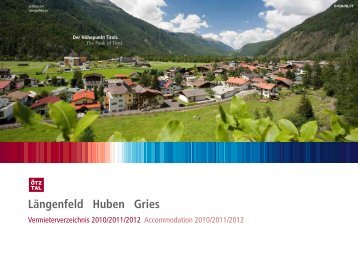 Längenfeld Huben Gries - Sölden