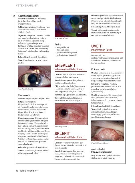 Nordic Vision - nr 5 2006 - Sveriges Kontaktlinsförening