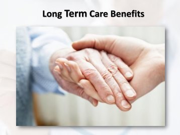 Long Term Care Benefits - North Carolina