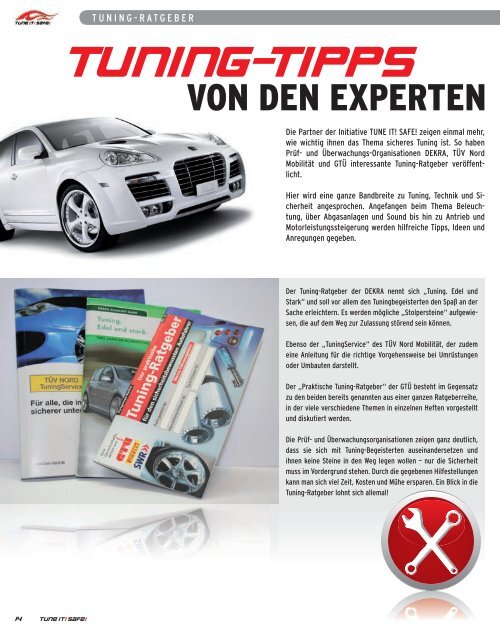 DAS MAGAZIN FÜR SICHERES TUNING - Tune it! Safe!