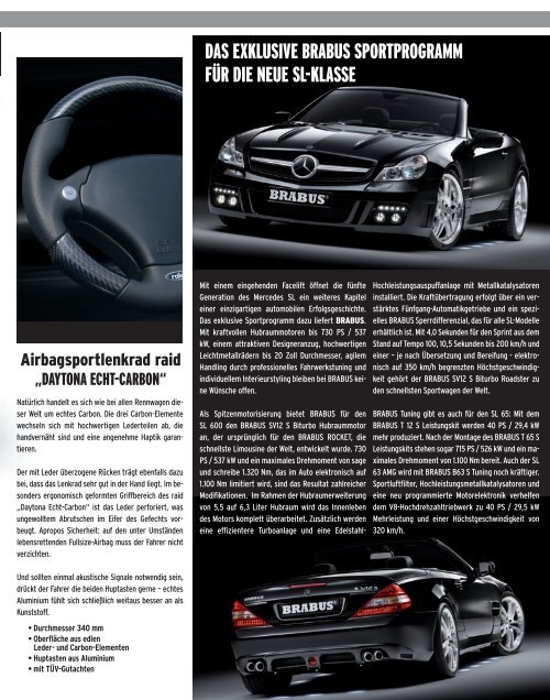 DAS MAGAZIN FÜR SICHERES TUNING - Tune it! Safe!