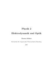 Physik 2 Elektrodynamik und Optik